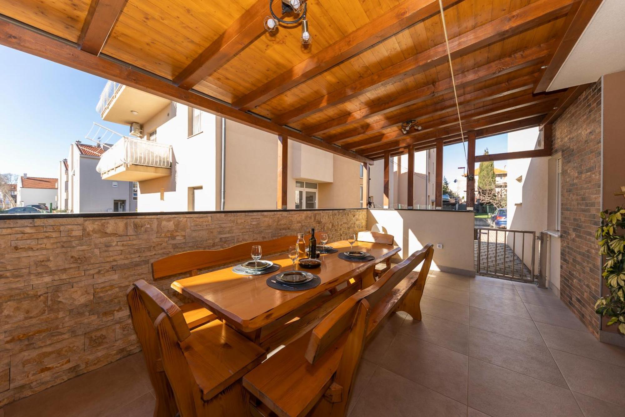 זאדאר Apartment Matek מראה חיצוני תמונה